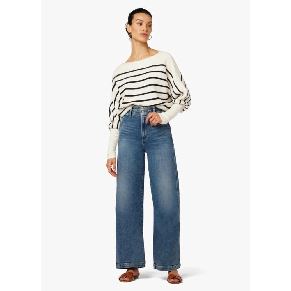 Joe's Jeans Worth It The Allana Jeans Size 28x26 $248 Dark/Mid Washâ Womens Wide